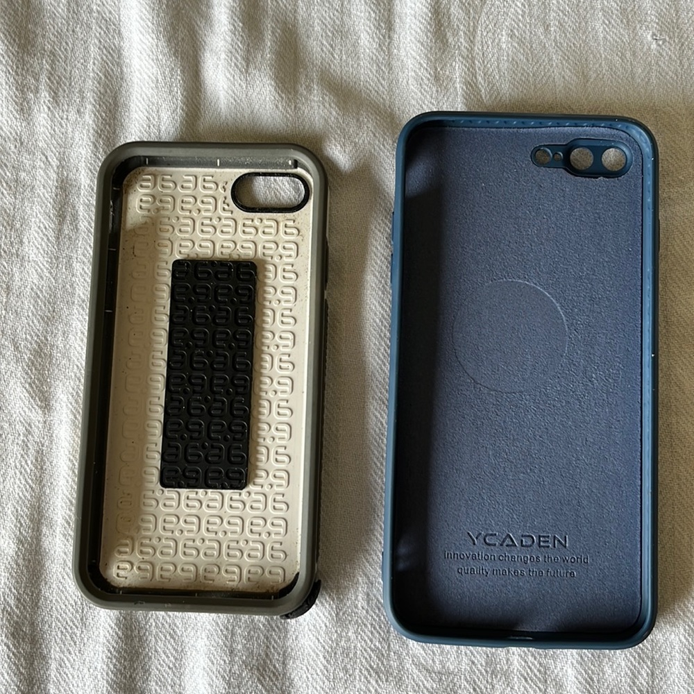 I-phone 7 and 7 plus cases.  Both in very good condition.